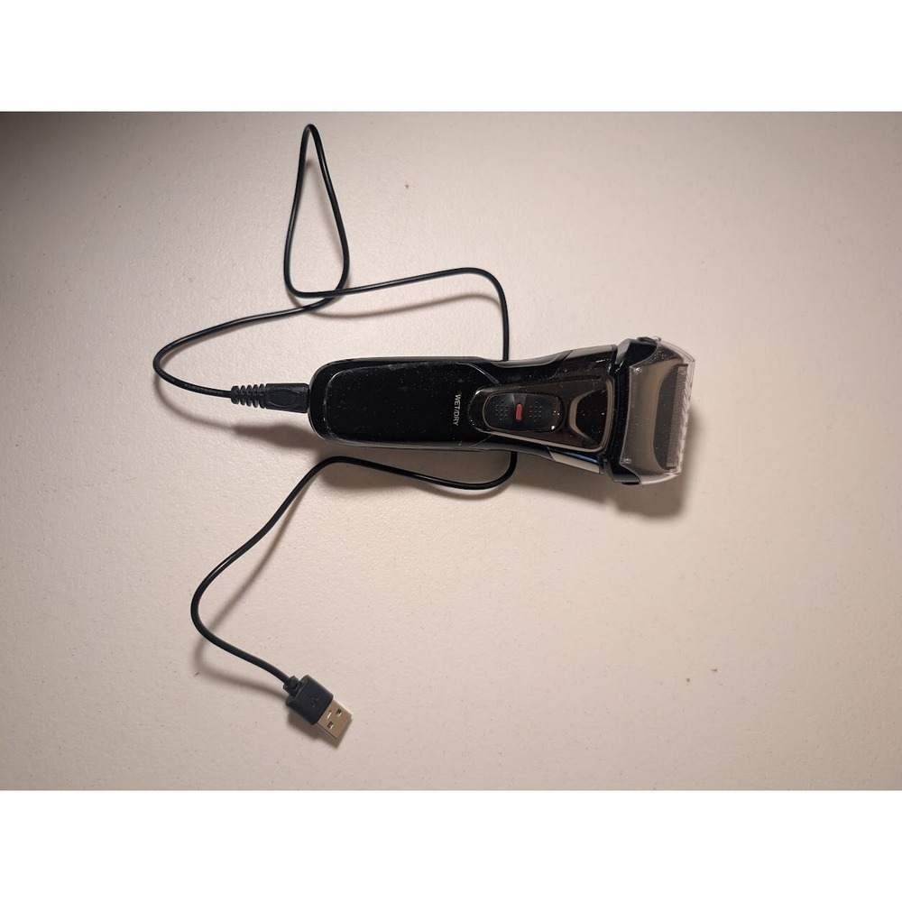 Electric Foil Shaver Rechargeable Wet/Dry Razor USB Model FK-605 Unused Tested - Picture 1 of 5